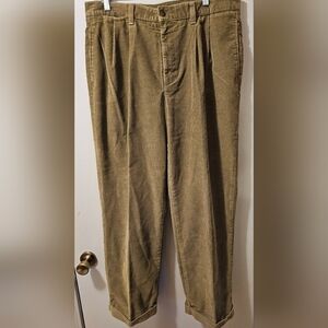 Dockers Rustic Corduroy Pants Mens Size 36x30 Straight Fit Beige